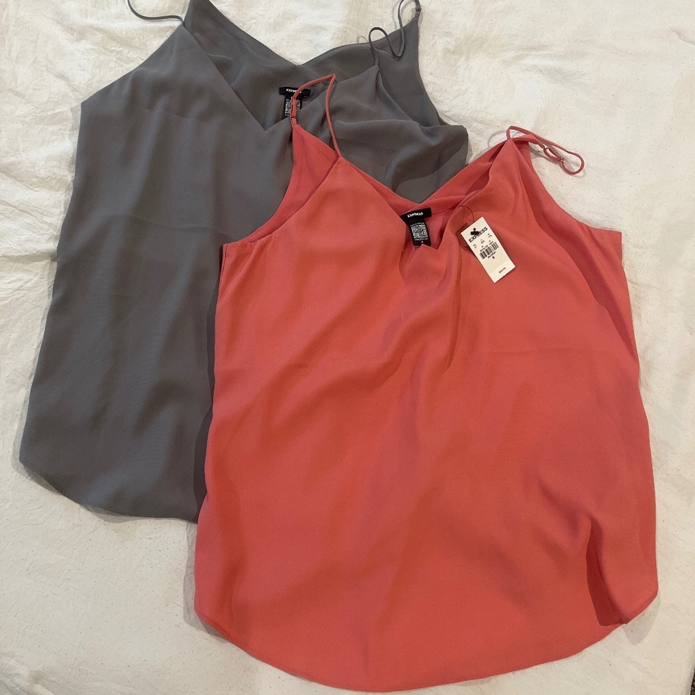 NWT Express 2 silk tanks